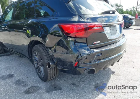 2019 Acura Mdx Tech A-Spec Pkgs из США, поврежденный, VIN 5J8YD4H09KL008426